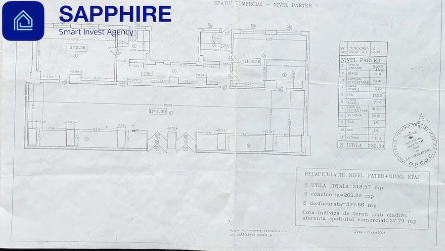 Spațiu comercial, de 160 mp, în Gara de Nord