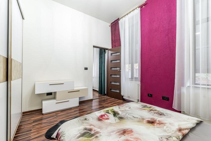 Apartament cu 2 camere nedecomandat, mobilat în Ultracentral