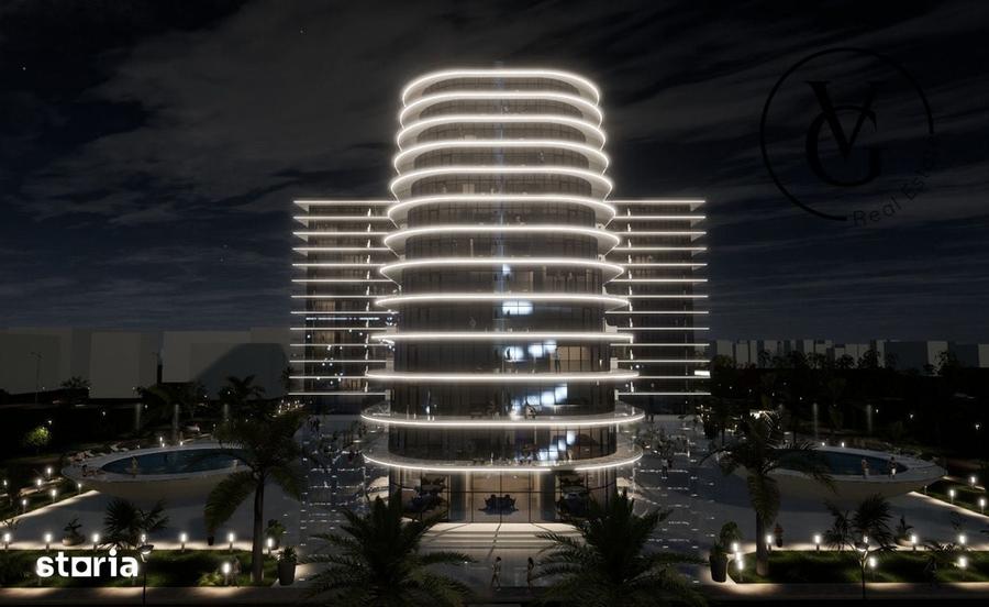 Apartament cu 2 camere semidecomandat în Nord