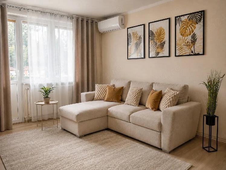 Apartament cu 2 camere semidecomandat în Central