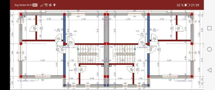 Duplex cu 3 camere cu Canalizare în Dezmir
