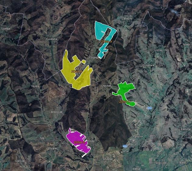 Teren agricol extravilan de 17620000 mp, în Hisiaș