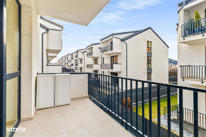 Apartament cu 2 camere, mobilat în Sânpetru