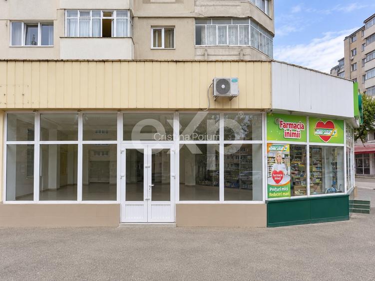 Spațiu comercial de închiriat 122 mp utili, Strada Bicaz