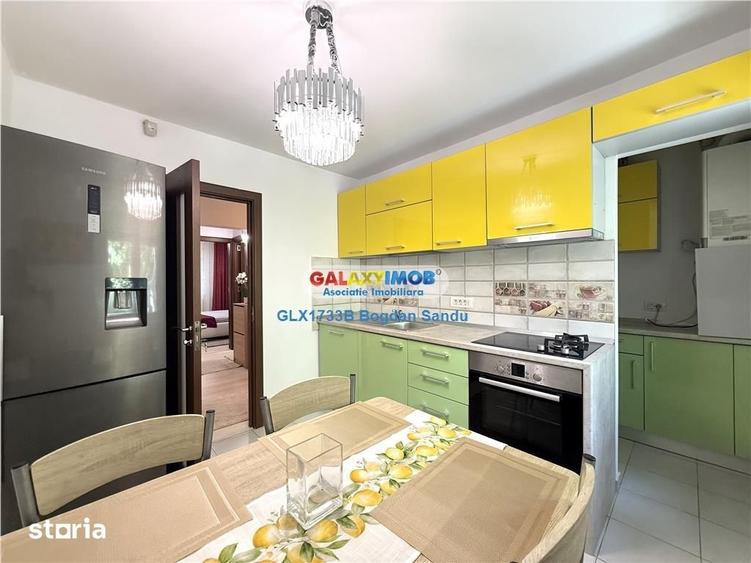 Apartament cu 3 camere decomandat, mobilat în Militari