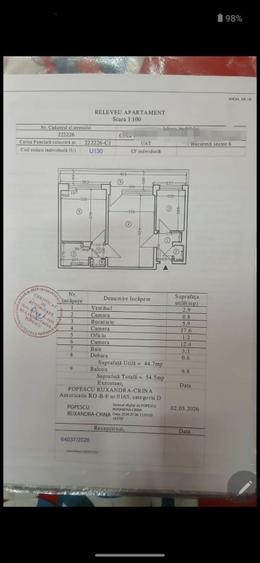 Apartament cu 2 camere în Crângași