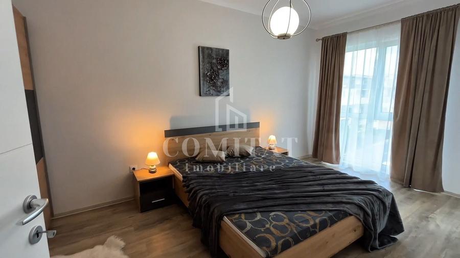 Apartament cu 2 camere semidecomandat, mobilat în Florești