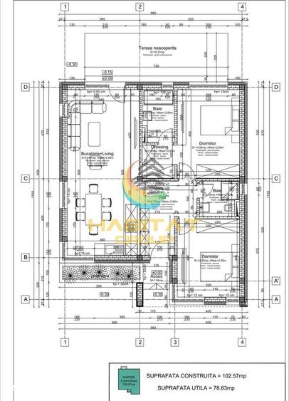 Casă cu 3 camere cu Teren 354 Mp în Vidra