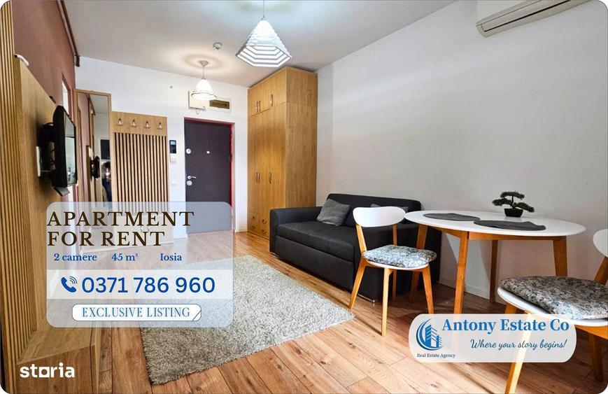 Apartament cu 2 camere decomandat în Iosia