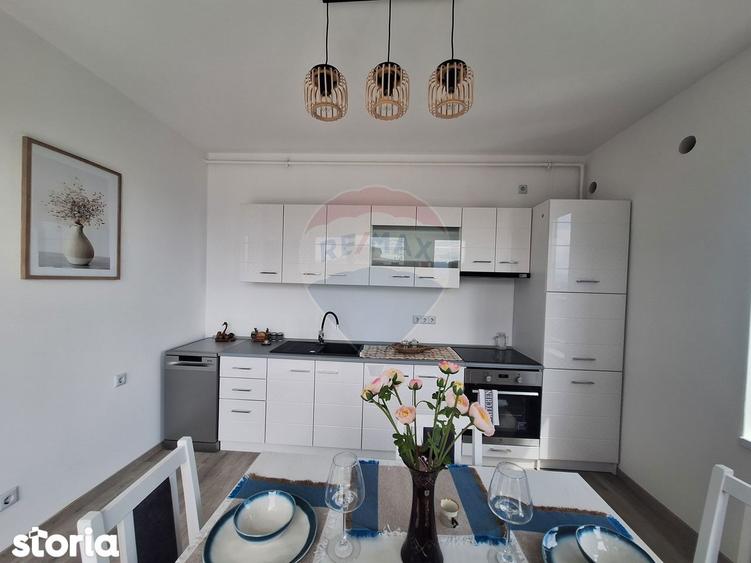 Apartament cu 2 camere, mobilat în Turnișor