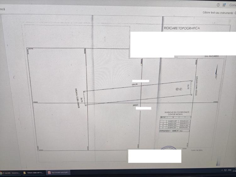 Teren Construcții intravilan de 5350 mp, în Theodor Pallady