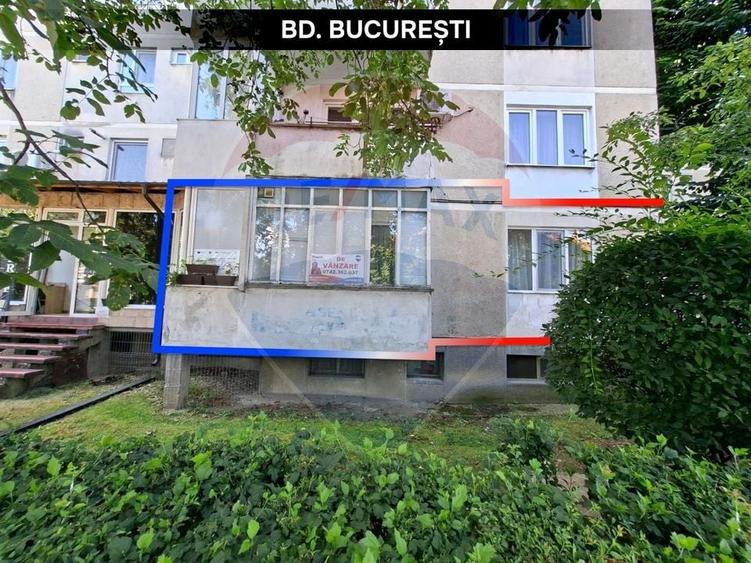 Apartament cu 2 camere decomandat în Ultracentral