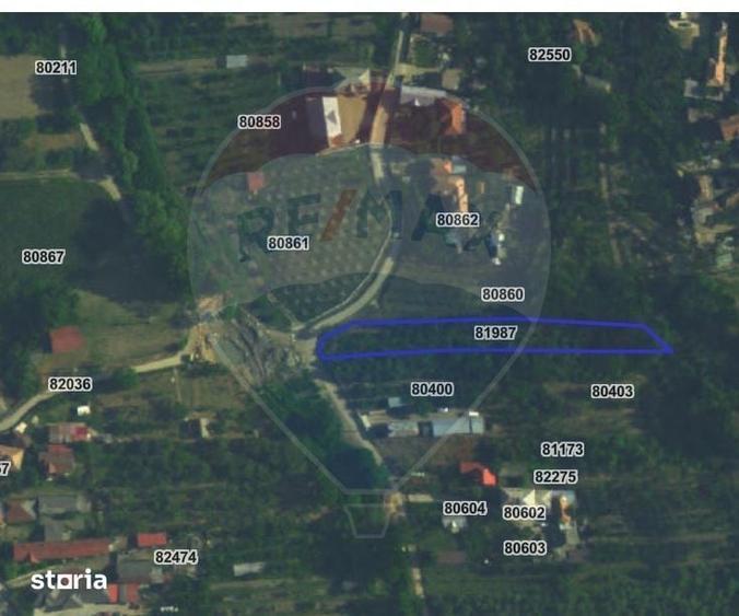 Teren de 1736 mp, în Bogați