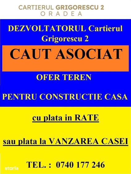 Caut Asociat ofer teren pt constructie casa plata in Rate sau Vanzare - 15