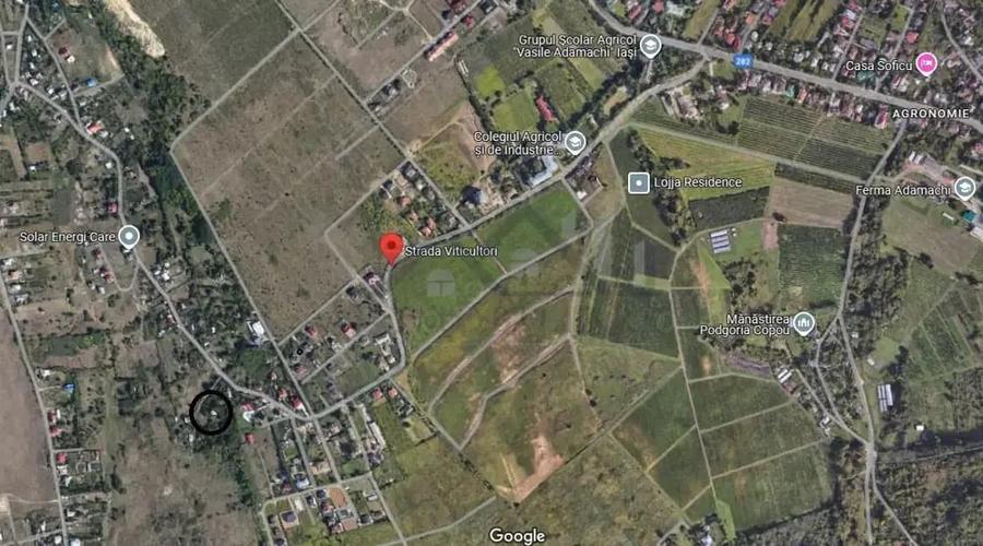 Teren de 4000 mp, în Copou