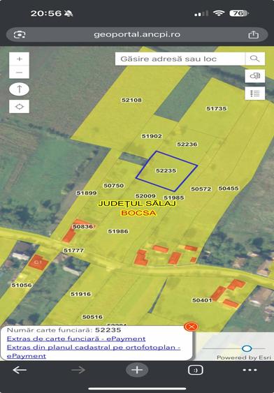 Teren de 1200 mp, în Central