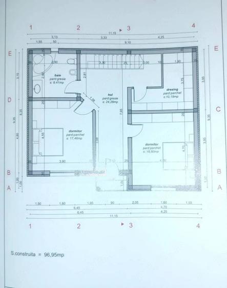 Casă cu 1 camere cu Teren 334 Mp în Bicaci