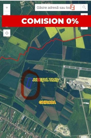 Teren Construcții extravilan de 10000 mp, în Ghiroda