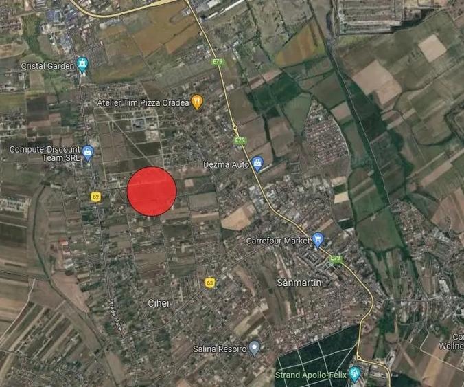 Teren de 800 mp, în Cihei