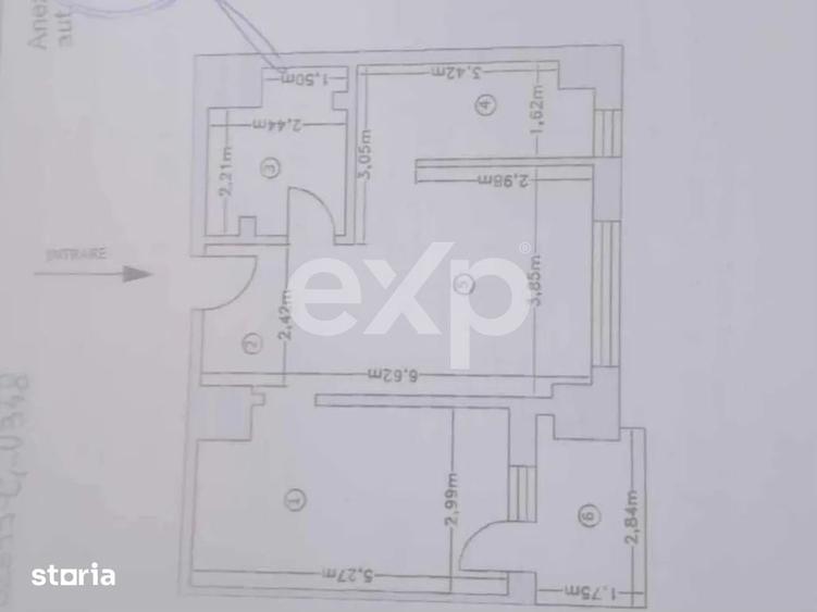 Apartament cu 2 camere în Trivale