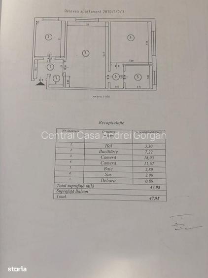 Apartament 2 camere Tatarasi - Ciurchi