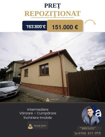 Casă cu 3 camere în Central