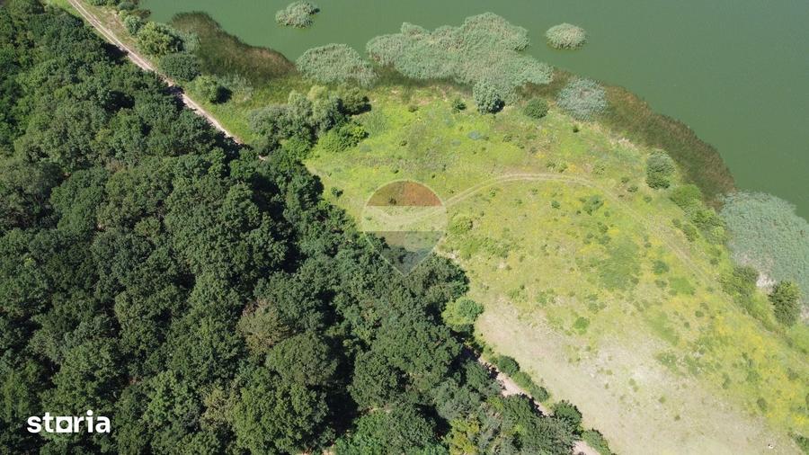 Teren 2404 mp la Lacul Murani langa padure concept Green and Blue - 4