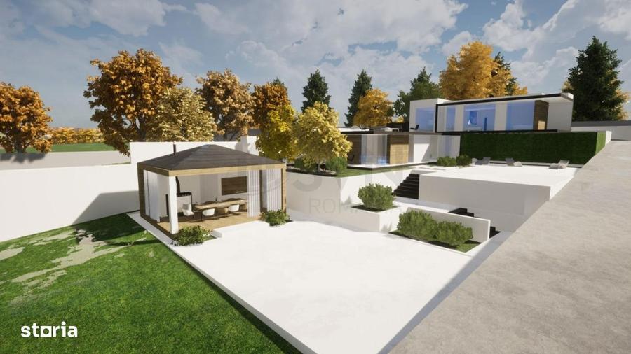 Casă cu 4 camere cu Teren 2490 Mp în Brănești