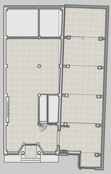 Spațiu comercial, de 665 mp, în Casa de Cultură