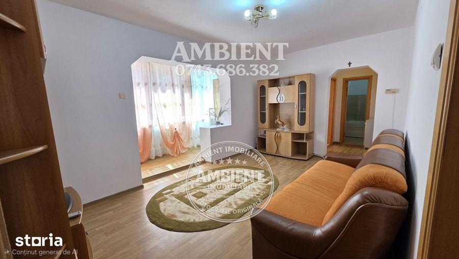 Apartament cu 2 camere semidecomandat în Est