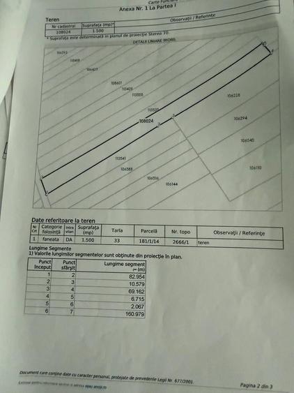 Terenuri intravilan 1500/2300 mp, Zonă în dezvoltare, cu locuințe în apropiere - 5