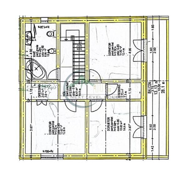 Casă individuală cu 5 camere cu Teren 500 Mp în Sânpetru