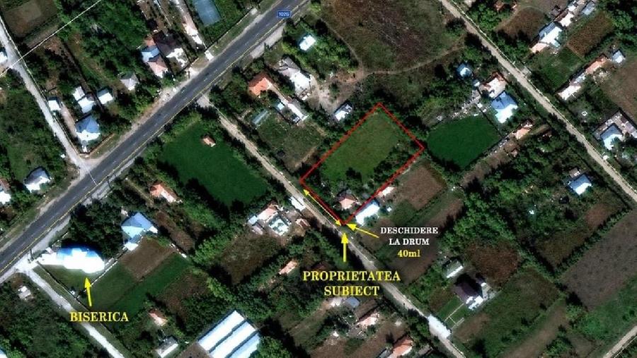 Casă individuală cu 2 camere cu Teren 3026 Mp în Movilița