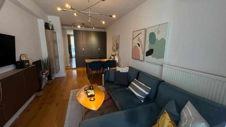Apartament cu 2 camere decomandat, mobilat în Sisești