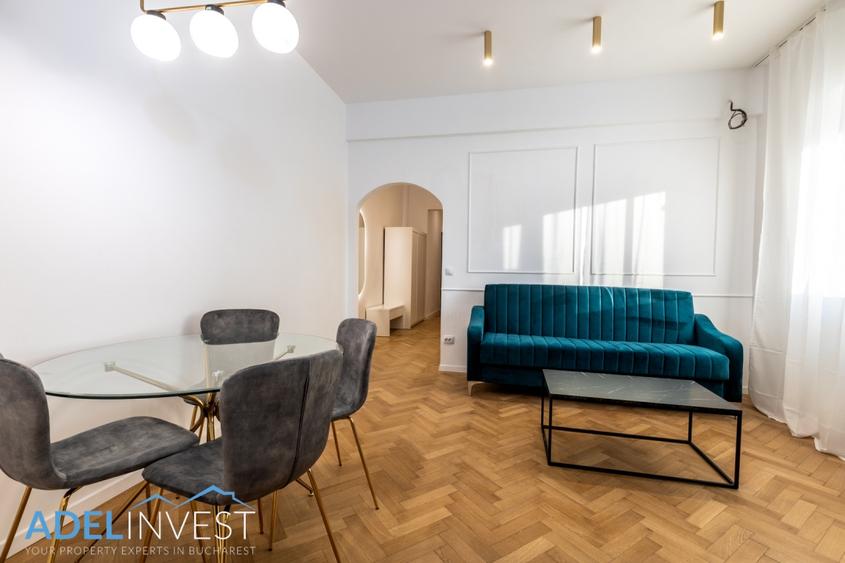 Apartament cu 3 camere semidecomandat, mobilat în Universitate
