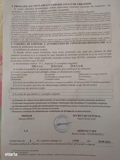Teren de 720 mp, în Chiajna