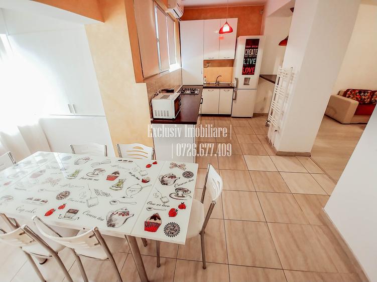Apartament cu 4 camere decomandat, mobilat în Delfinariu