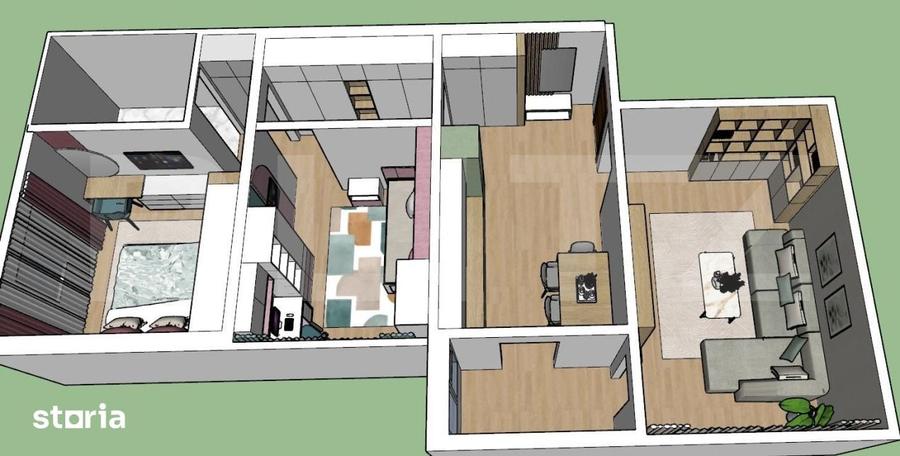 Apartament cu 3 camere în Freidorf