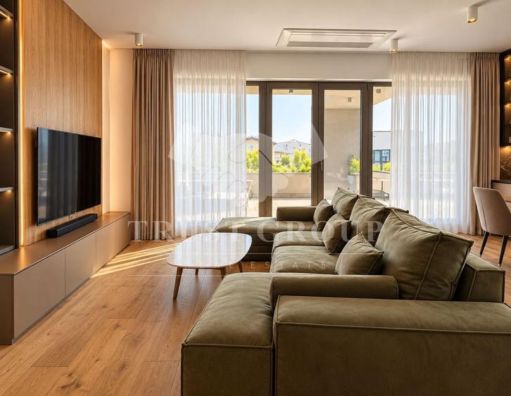 Apartament cu 5 camere decomandat, mobilat în Ștefan cel Mare
