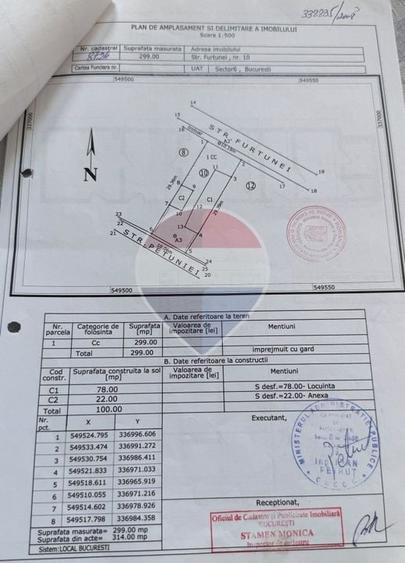 Teren Construcții intravilan de 299 mp, în Moinești