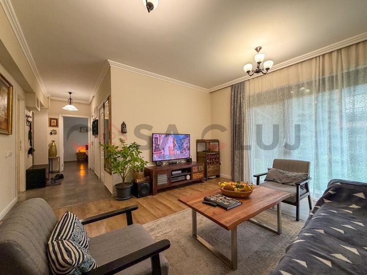 Apartament cu 3 camere decomandat, mobilat în Bună Ziua