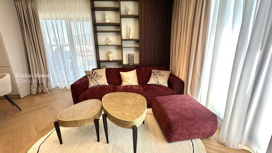 Apartament cu 3 camere semidecomandat, mobilat în Floreasca