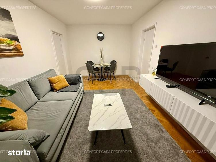 Apartament cu 3 camere semidecomandat, mobilat în Vitan