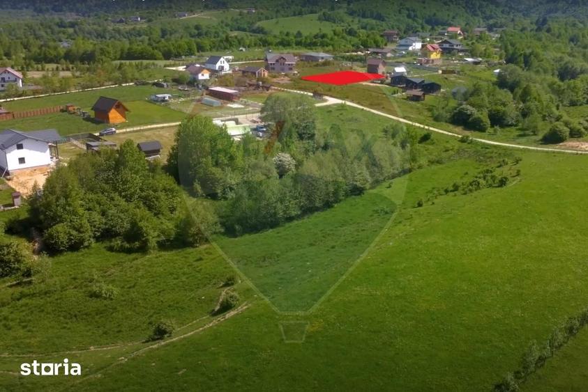 Teren de 1000 mp, în Glăjărie