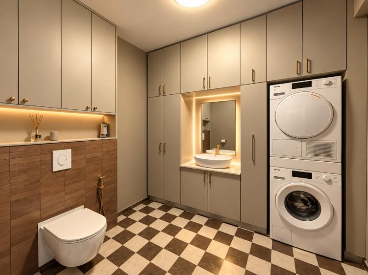 Duplex cu 5 camere cu Garaj în Central