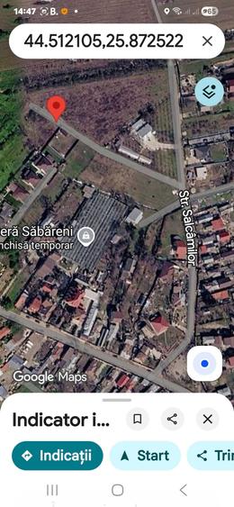 Spațiu comercial, în Săbăreni