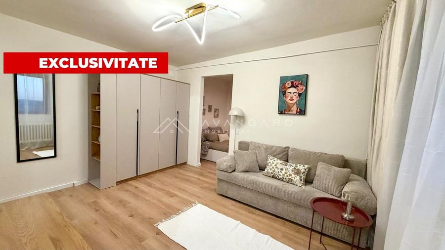 Apartament cu 2 camere semidecomandat, mobilat în Gheorgheni