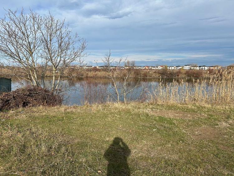 Teren de vanzare cu proiect de casa pe malul lacului in Tunari - 13