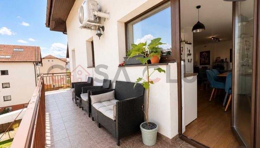 Apartament cu 3 camere semidecomandat, mobilat în Bună Ziua