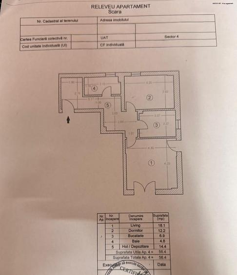 Drumul Binelui -Apartament 149 m.p. 2 camere si Curte | Acces dublu, parcare | - 14